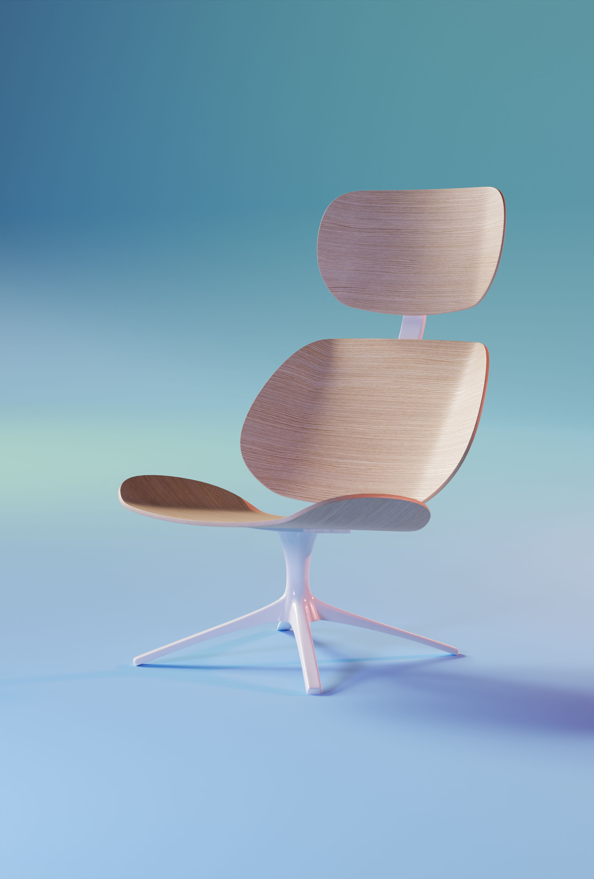 Render study — editorial framing