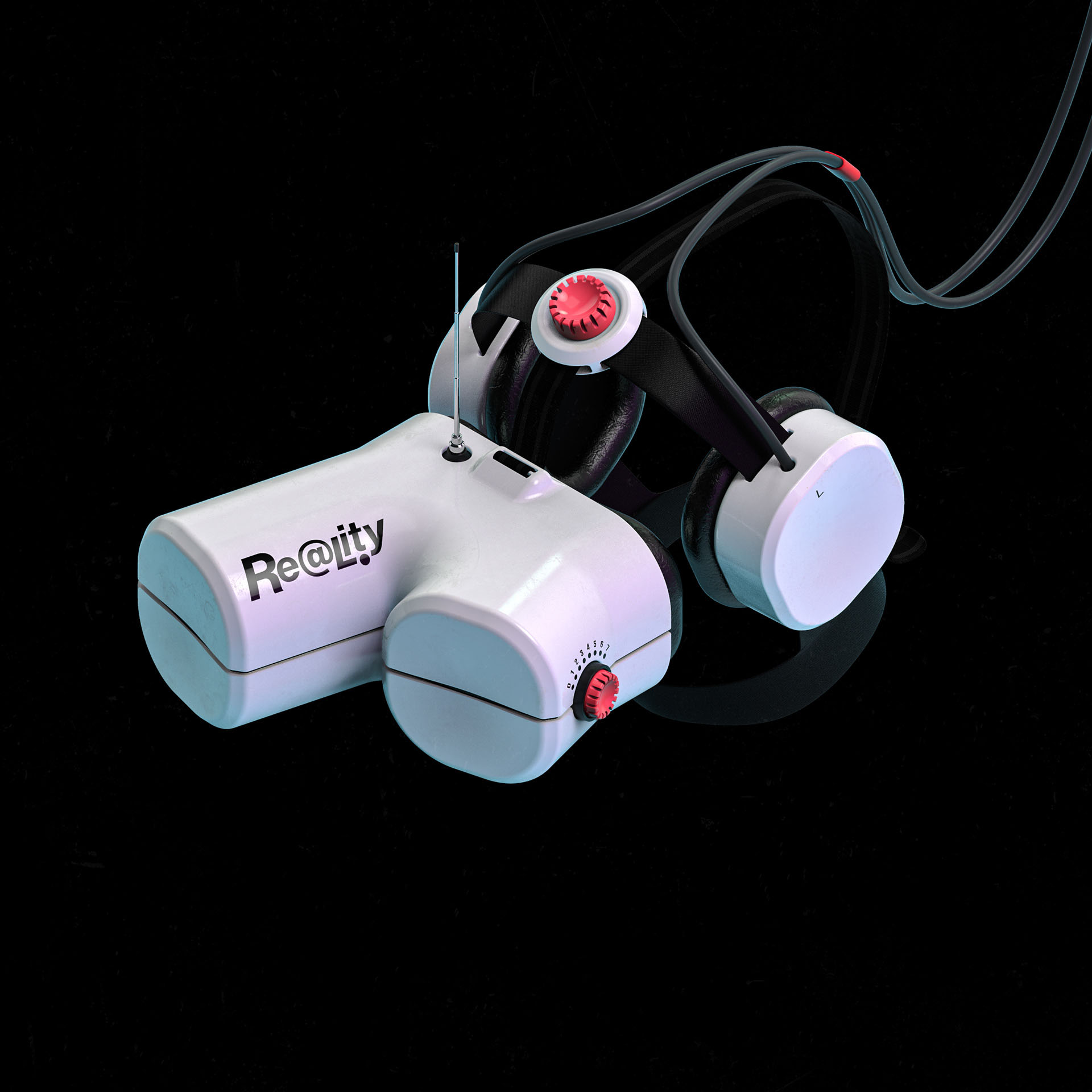 Product render — square composition